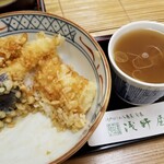 浅野屋 - そば湯。
