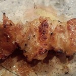 鶏一途 - 2013年6月。追加。ぼんじり。黒胡椒が効いてます。