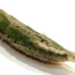 天ぷら はせ川 - オクラ