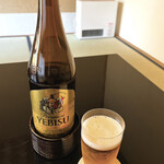 菊乃井 - エビスビール 1100円