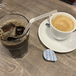 E&A cafe - アイスコーヒー、ホットコーヒー