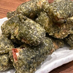 伝串 新時代 - 磯辺揚げ海苔10倍