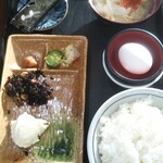 元気ダイニングヒライ東町店 - 朝定食(生卵)