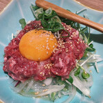Mihachi - うま塩馬肉のユッケ