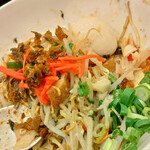 平九郎R - 辛子高菜＆紅ショウガ投入