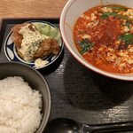 宮崎酒場 ゑびす - 辛麺定食(¥1,100)