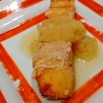 室町 和久傳 - マナガツオのおかき揚げ