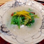 室町 和久傳 - 鯛と雲子の霙鍋