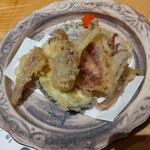 対馬のどぐろとイカ活き造り 博多 魚蔵 - 