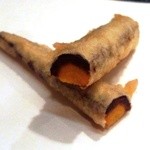 天ぷら はせ川 - 京人参