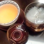 天ぷら はせ川 - 葛きり