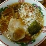 こうじ - ラーメン(中細麺)600円