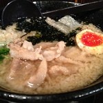 麺屋わっしょい - 新型黒醤油です