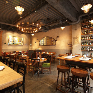 素敵な空間♪オシャレな店内【貸切】40名～最大60名様