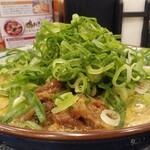 丸亀製麺 - 肉がさね玉子あんかけうどん