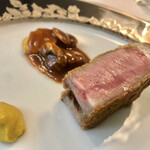 神戸牛炉釜炭焼ステーキ銀座一宮 - タン柔らかっ！