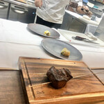 神戸牛炉釜炭焼ステーキ銀座一宮 - 焼けましたっ！