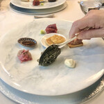 神戸牛炉釜炭焼ステーキ銀座一宮 - 大スプーンでサクっと