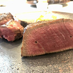 神戸牛炉釜炭焼ステーキ銀座一宮 - ヒレ