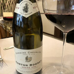 神戸牛炉釜炭焼ステーキ銀座一宮 - 赤グラス①