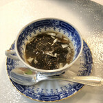 神戸牛炉釜炭焼ステーキ銀座一宮 - スープにも