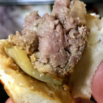 神戸牛炉釜炭焼ステーキ銀座一宮 - サンドウィッチっていうか、肉ｗ