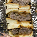 神戸牛炉釜炭焼ステーキ銀座一宮 - ハンバーグサンドっ！