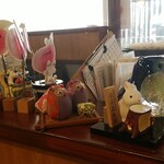 キッチン ブルー グローブ - レジ横オブジェ