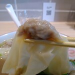 桜上水 船越 - このワンタン完璧です。