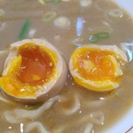 桜上水 船越 - パーフェクトな味玉