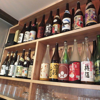 We have a wide selection of sake ☆ We also have rare alcoholic beverages!