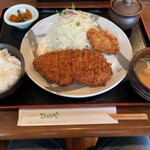 とんかつ ひのや - 特上ロースかつ定食