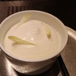 Restaurant Ryuzu - 縞海老入りウイキョウクリーム