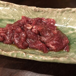 あかね家 - 『馬刺しロース』　（3月上旬〜10月末）