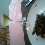 ストラスヴァリウス - フォアグラに合う白ワインだそうです、確かにちょっと甘くてそれがいい