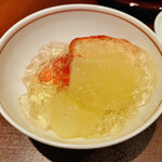 馳走 啐啄一十  - 【写真㉕】苺、ラ・フランス、白ワインジュレ