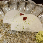 馳走 啐啄一十  - 【写真⑩】大根、梅肉