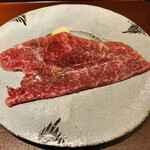 馳走 啐啄一十  - 【写真⑰】榊山牛生ハム、カリフラワー