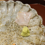 馳走 啐啄一十  - 【写真⑦】白甘鯛の腹身(静岡県駿河湾、サスエ前田魚店、5日寝かせ)