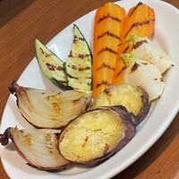 季節野菜のグリル