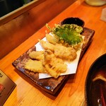 季節料理 こばやし - きびなごの天ぷら