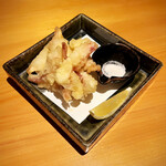 いざかや しん - 水イカげそ天です(o^^o)