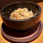 いざかや しん - 混ぜ合わせた後のビビンバになります(o^^o)