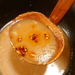 Gyouza Semmonten No Kishuu - 味噌ラーメンに﻿ピリ辛なラー油を入れてみたけれど﻿ 
                      あまり相性は良くなかった。
