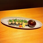 いざかや しん - カキ昆布焼きです(o^^o)