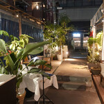 エビスエスクラッシコ - 夜のテラス