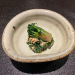 日本料理FUJI - ほうれん草のお浸し