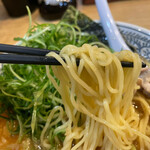 丸源ラーメン - 熟成醤油ねぎ肉そば