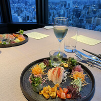 THE DINING シノワ唐紅花＆鉄板フレンチ蒔絵 - 