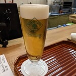 割烹 市川 - 夫はまずビール